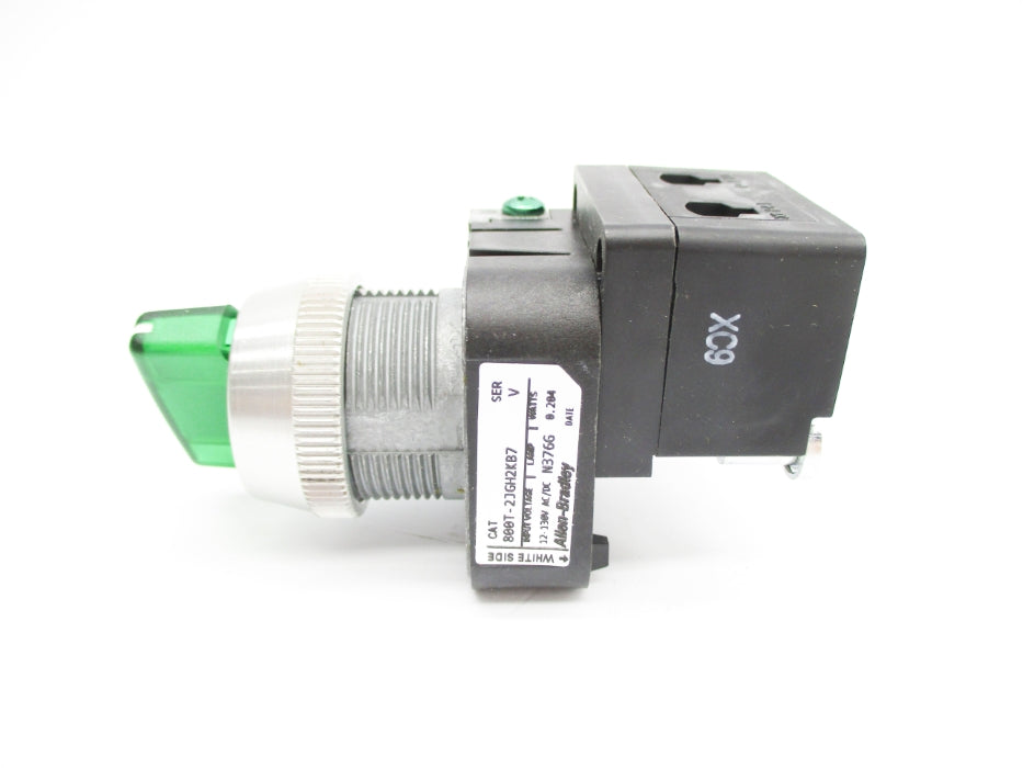 ALLEN BRADLEY 800T-2JGH2KB7 SER. V (WH) NSMP