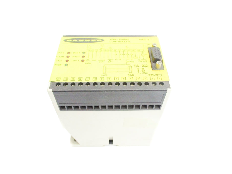 BANNER ENGINEERING MAC-1 16-30VDC 1.2A NSNP
