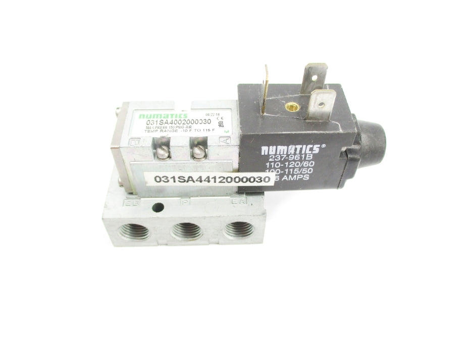 NUMATICS 031SA4002000030 150PSIG 110/115-120V (AS PICTURED) UNMP