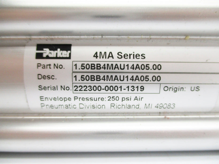 PARKER 1.50BB4MAU14A05.00 250PSI NSNP