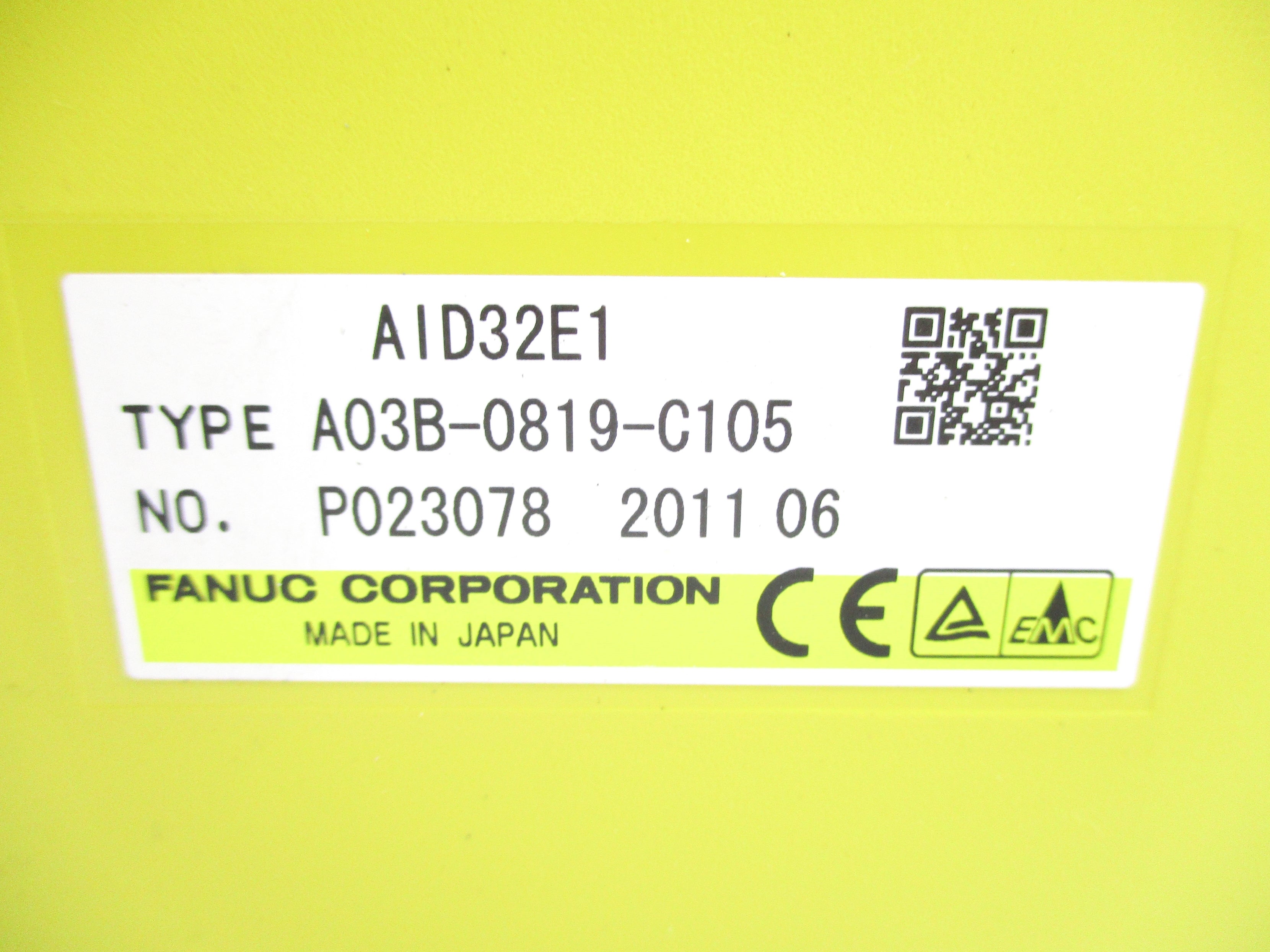 GE FANUC A03B-0819-C105 AID32E1 NSNP
