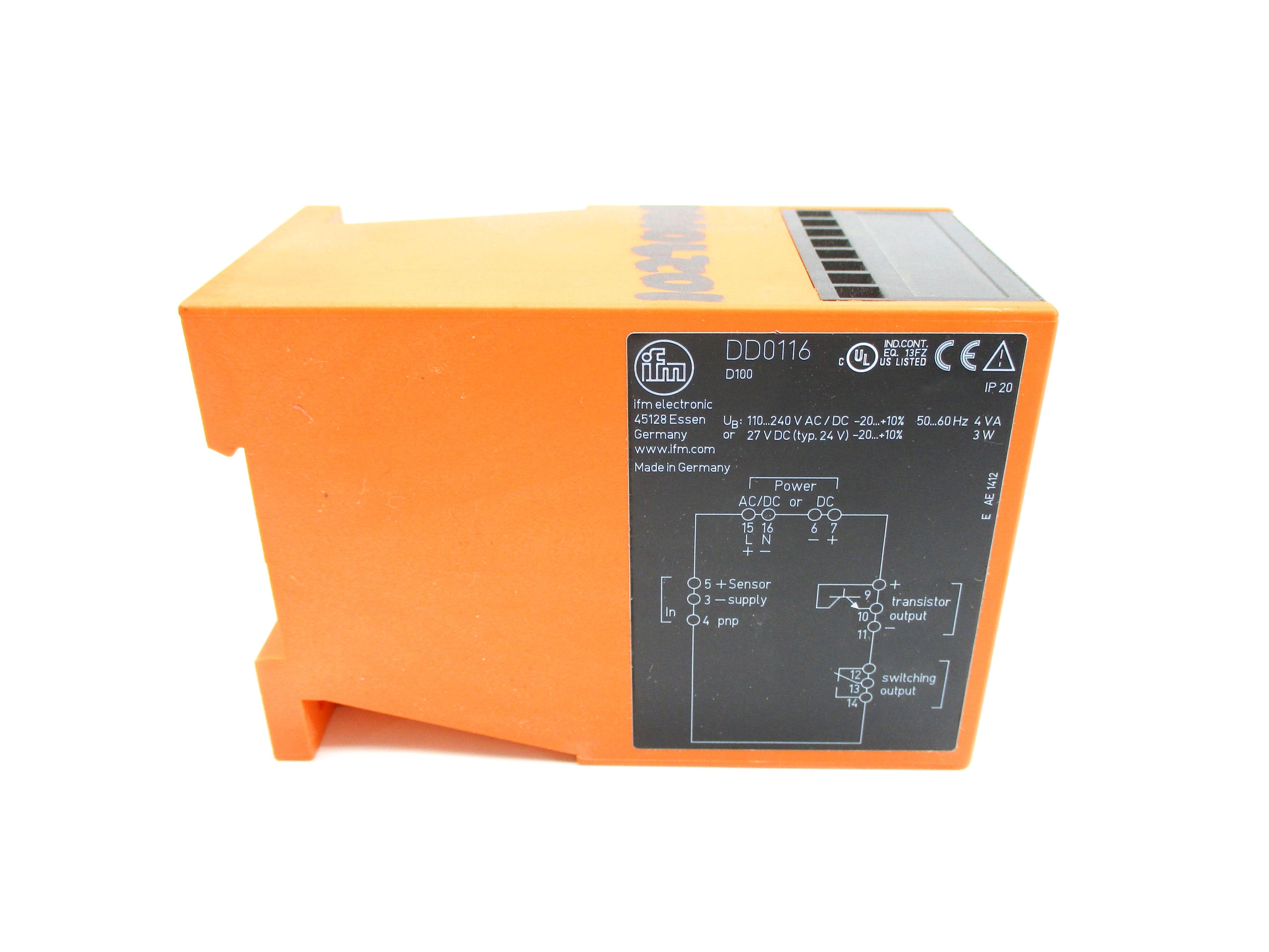 IFM EFECTOR DD0116 NSNP