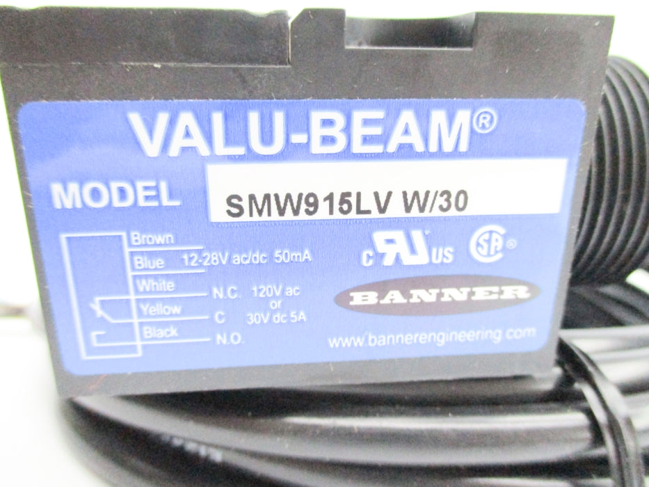 BANNER ENGINEERING SMW915LVW/30 NSNP