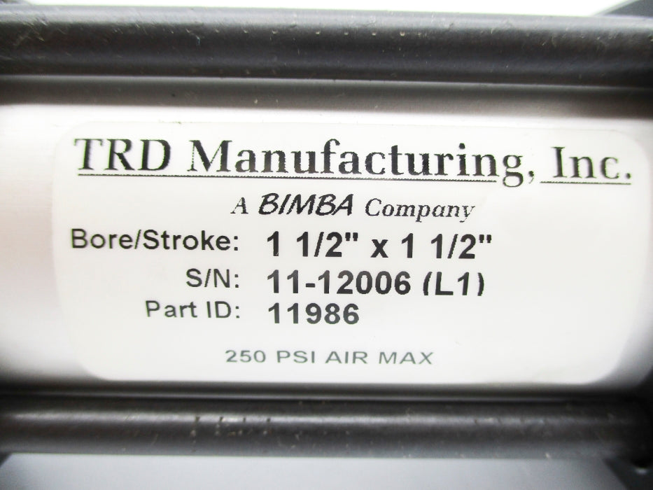 TRD MANUFACTURING 11986 250PSI NSNP