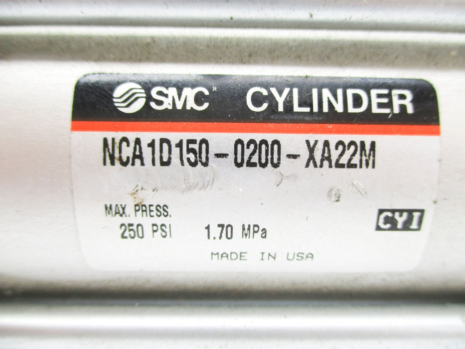 SMC NCA1D150-0200-XA22M 250PSI UNMP