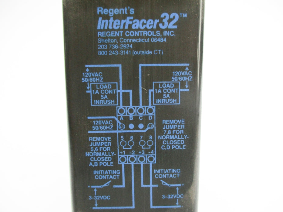 REGENT CONTROLS INTERFACER32 120VAC UNMP