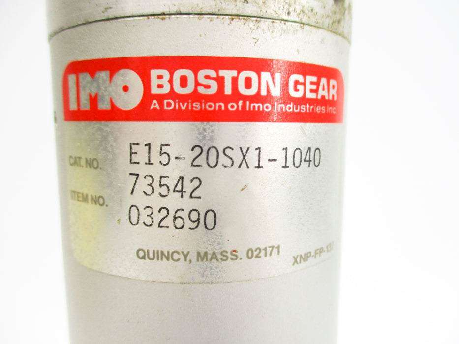 IMO BOSTON GEAR E15-20SX1-1040 73542 UNMP