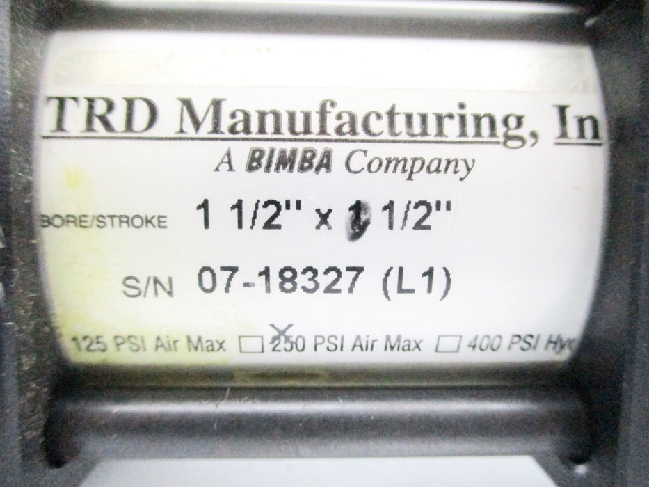 TRD MANUFACTURING 1-1/2 X 1-1/2 250PSI (AS PICTURED) NSNP