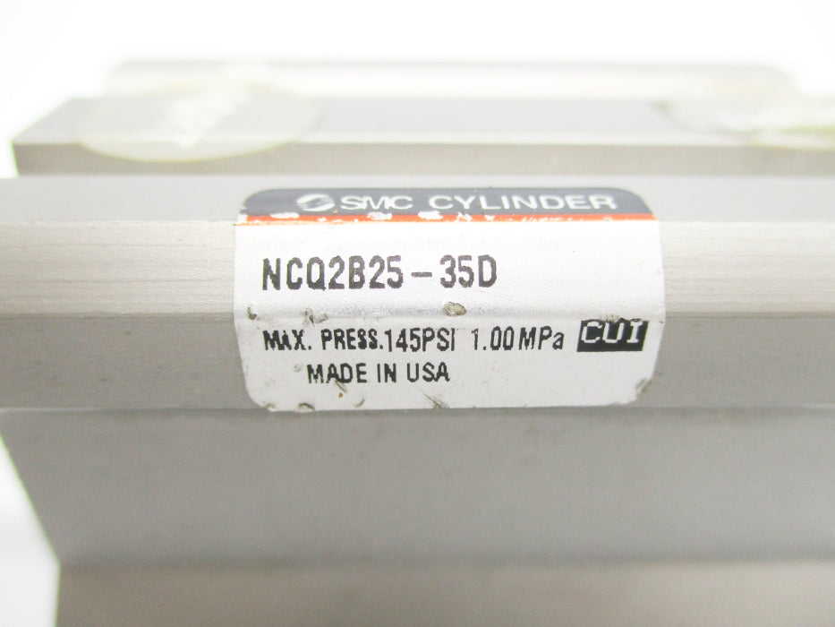 SMC NCQ2B25-35D 145PSI NSNP