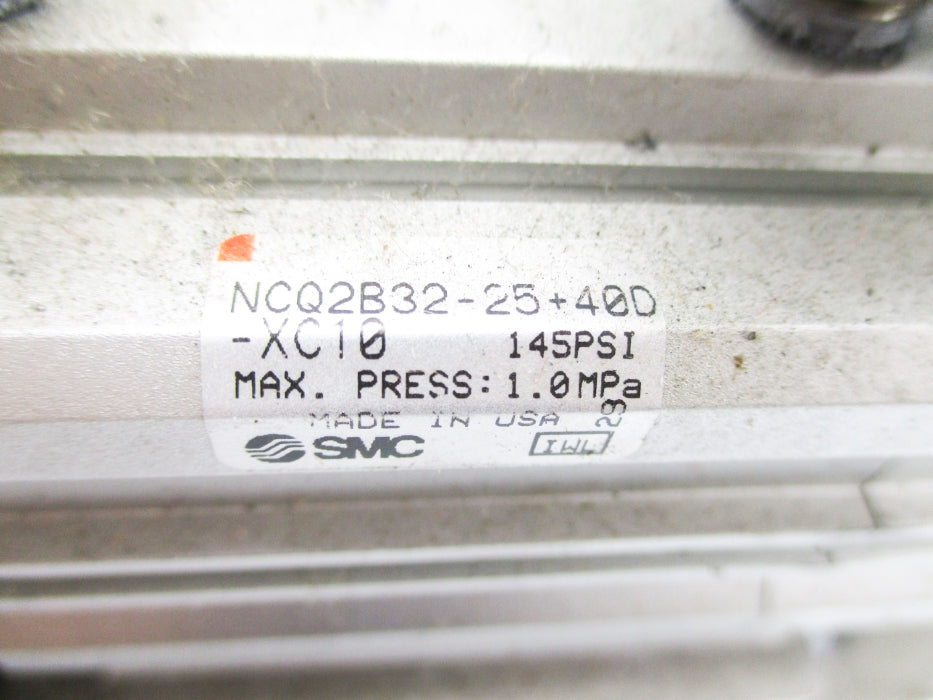 SMC NCQ2B32-25+40D-XC10 145PSI UNMP