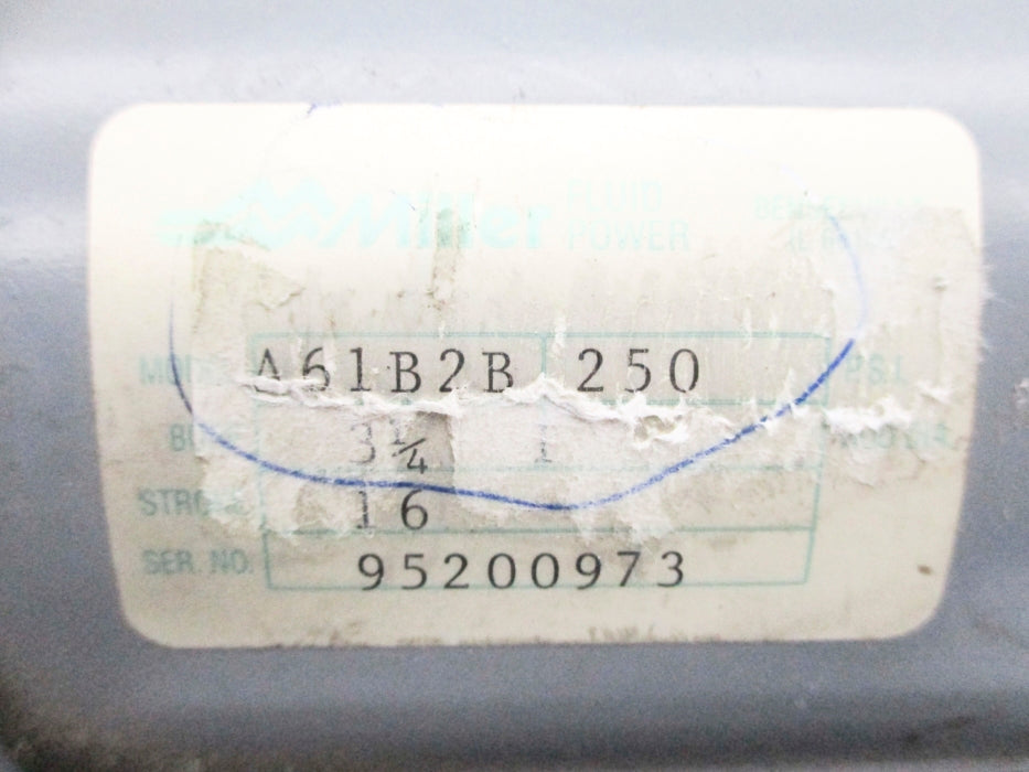MILLER A61B2B 250PSI UNMP