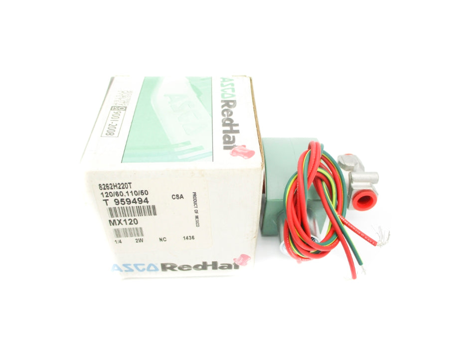 ASCO 8262H220T 109/150PSI 110/120V NSMP