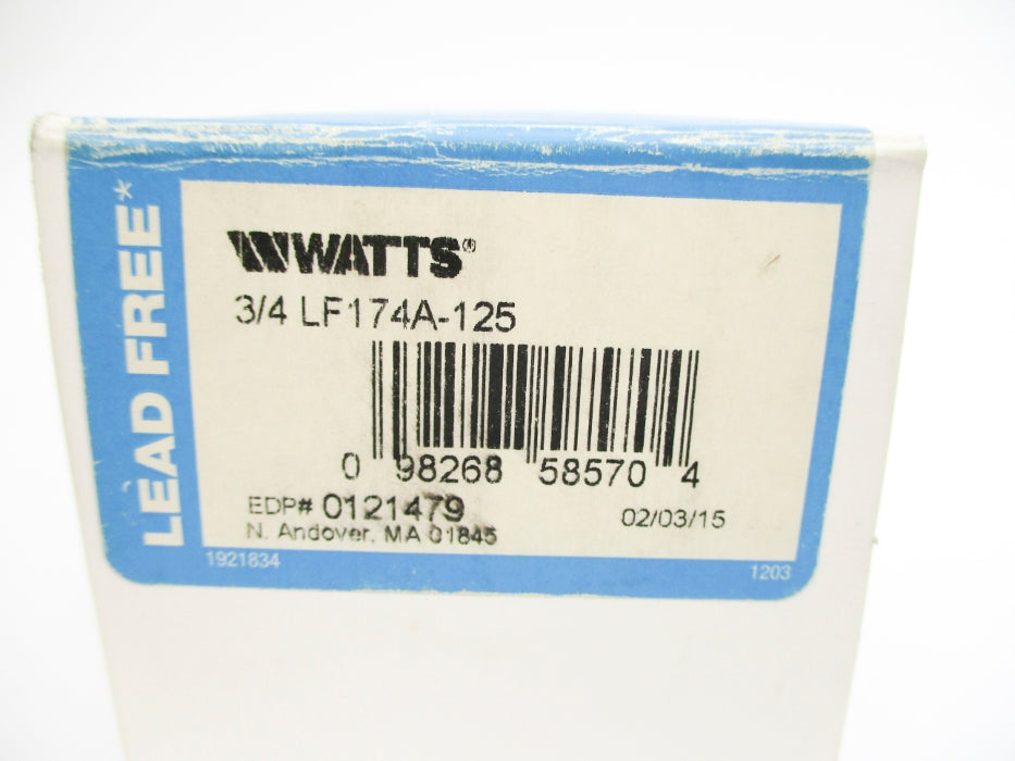 WATTS LF174A-125 0121479 125PSI NSMP