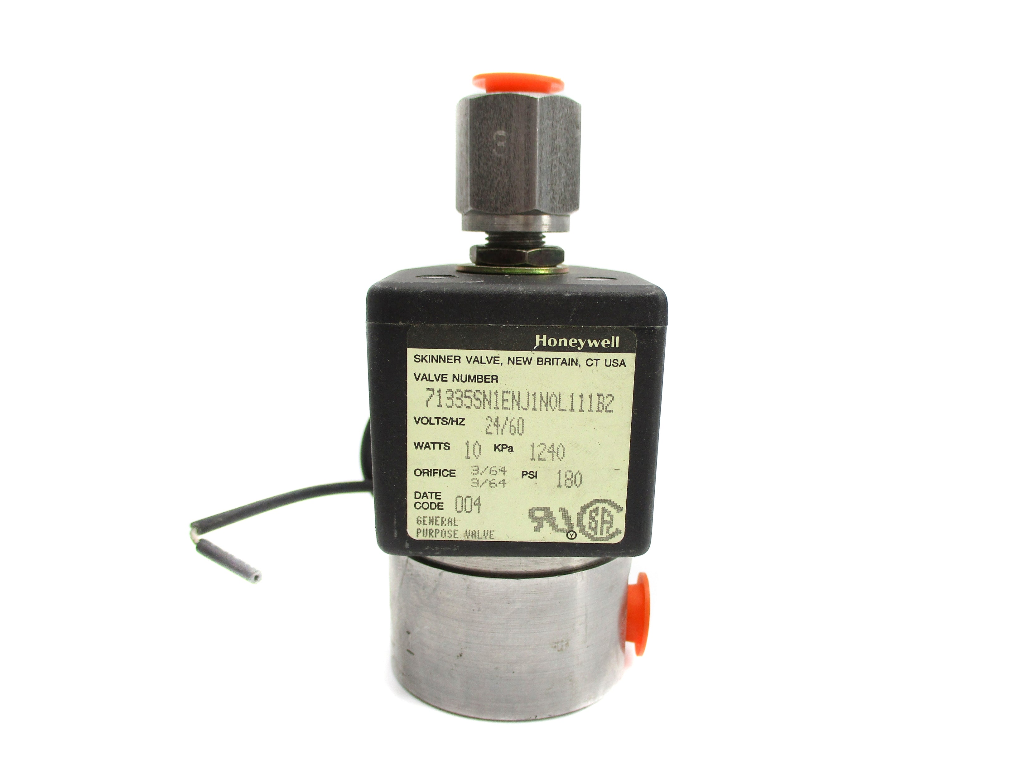 HONEYWELL 71335SN1ENJ1N0L111B2 24V 180PSI NSNP