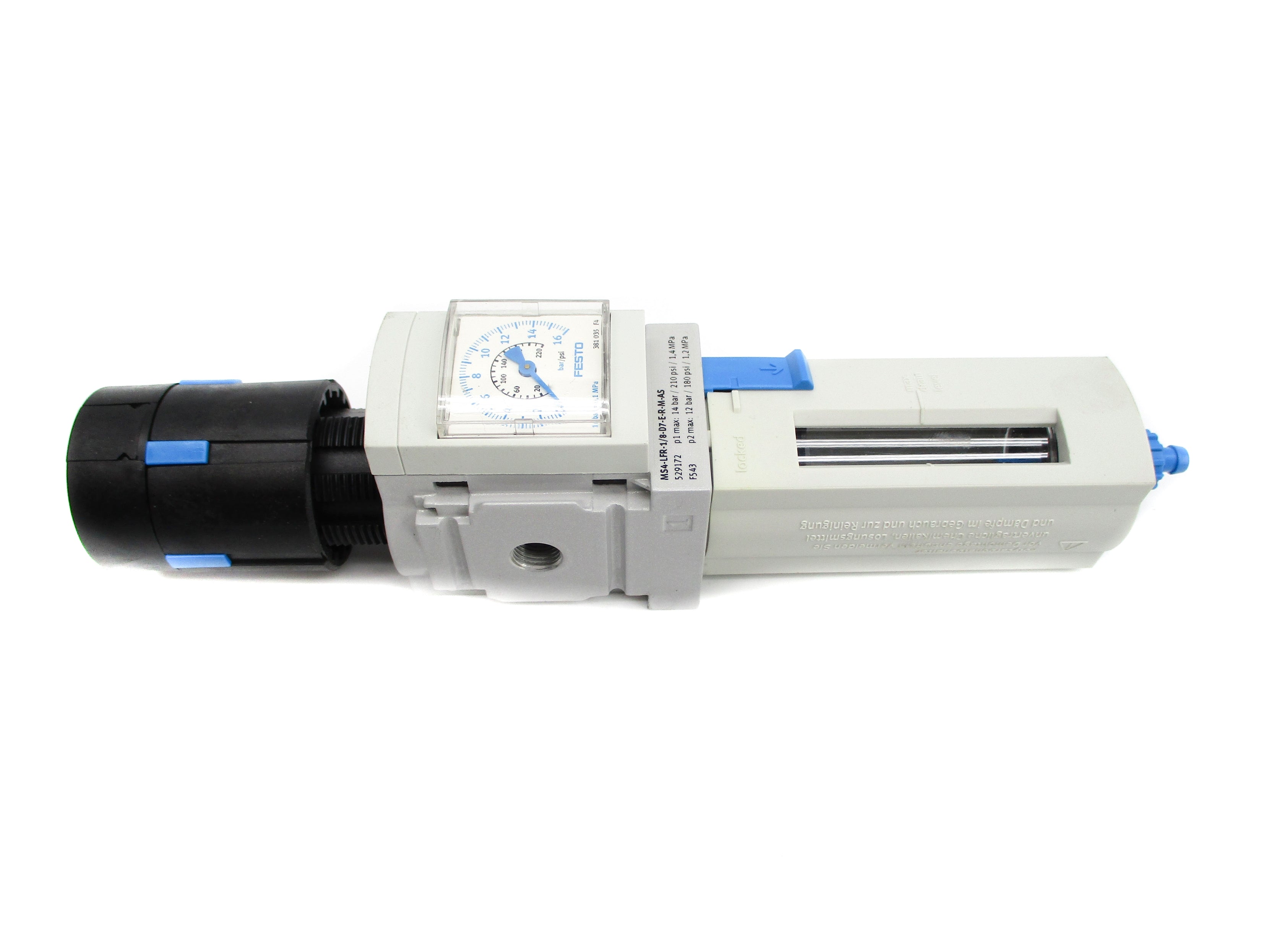 FESTO MS4-LFR-1/8-D7-E-R-M-AS 180/210PSI NSNP