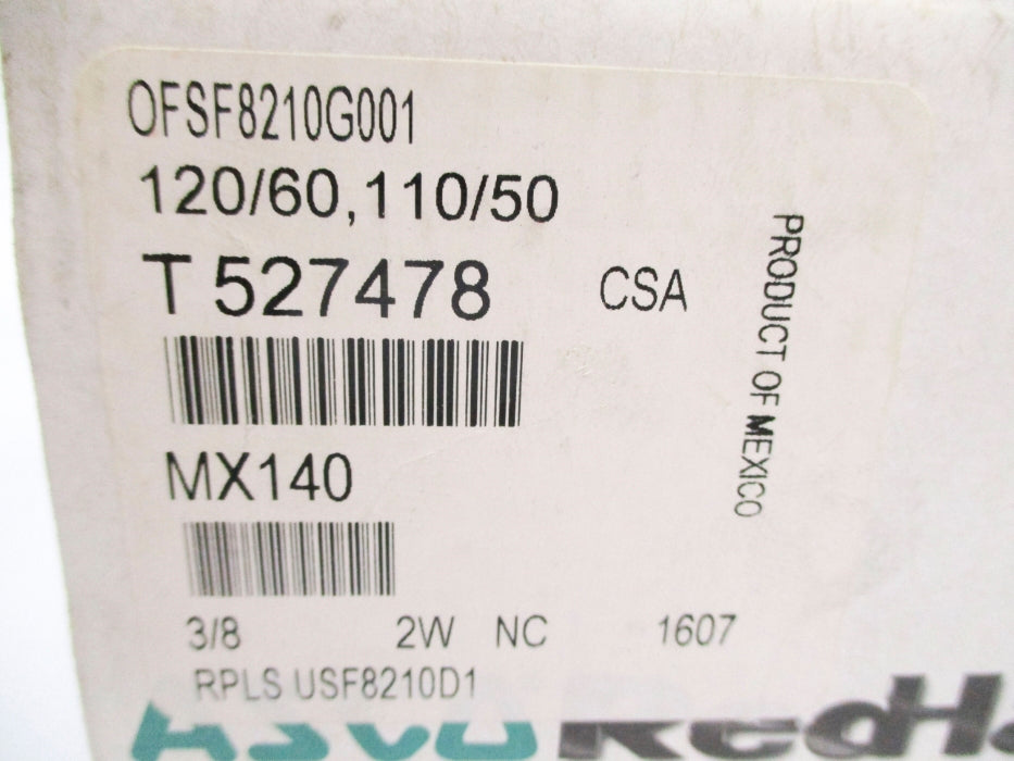 ASCO OFSF8210G001 5-200PSI 110/120V NSMP