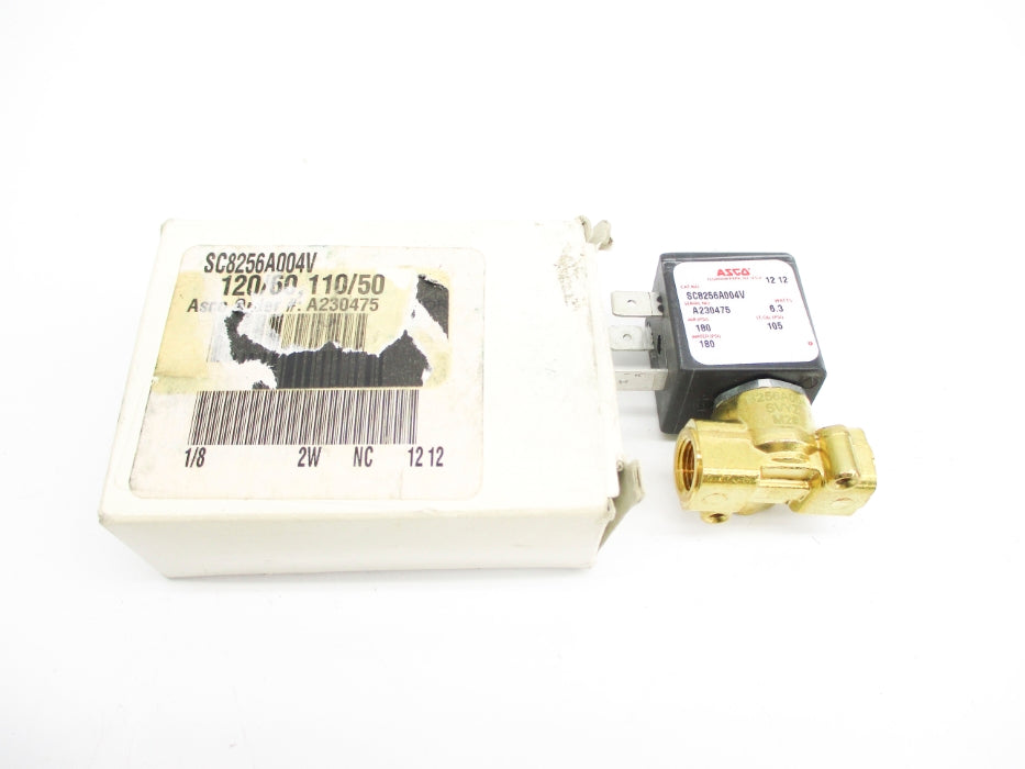 ASCO SC8256A004V 105-180PSI 110/120V NSMP