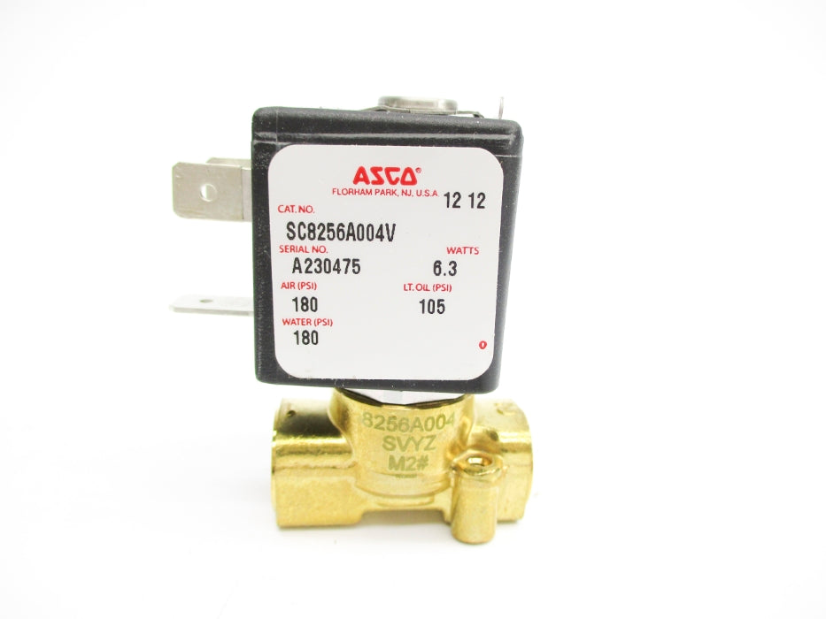 ASCO SC8256A004V 105-180PSI 110/120V NSMP