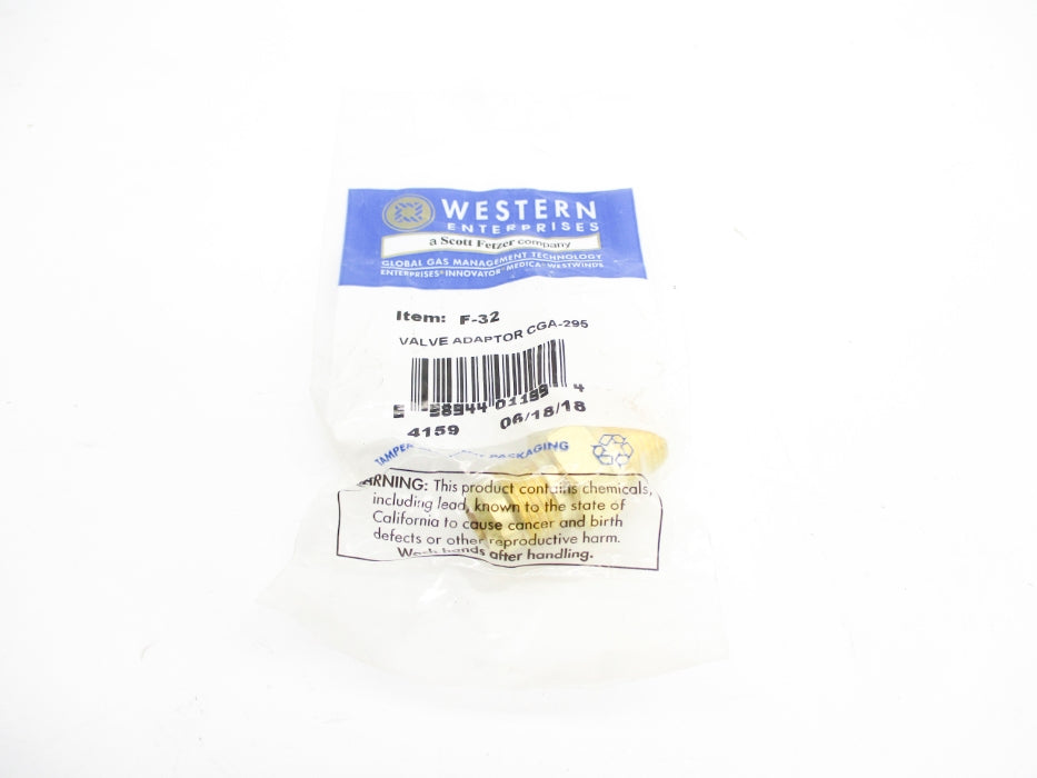 WESTERN ENTERPRISES F-32 CGA-295 NSMP