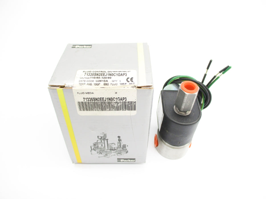 PARKER 71335SN2EEJ1N0C1GAP3 180PSI 110/120V NSMP