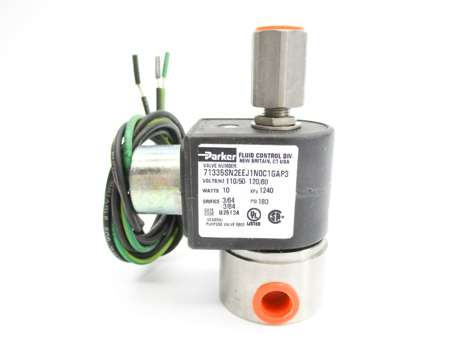 PARKER 71335SN2EEJ1N0C1GAP3 180PSI 110/120V NSMP