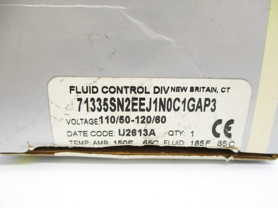PARKER 71335SN2EEJ1N0C1GAP3 180PSI 110/120V NSMP