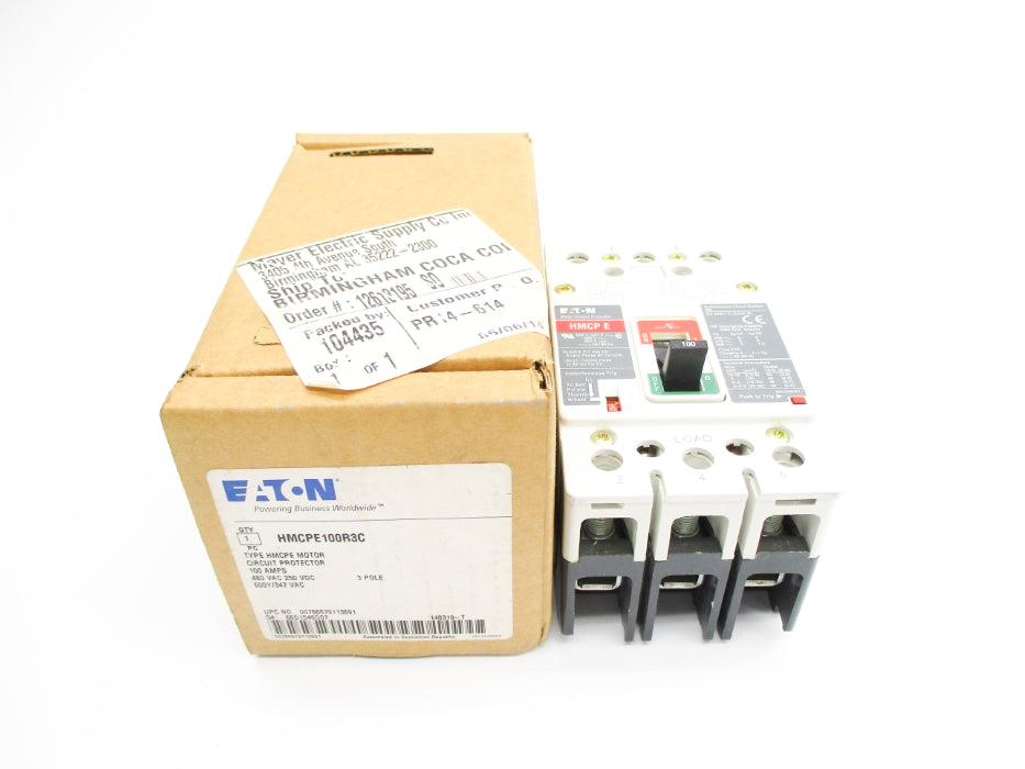 EATON HMCPE100R3C 100A 480VAC NSMP