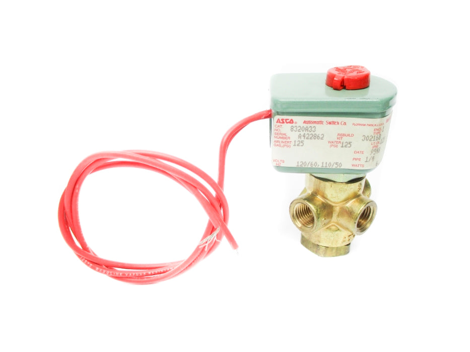 ASCO 8320A33 125PSI 120/60 110/50 NSNP