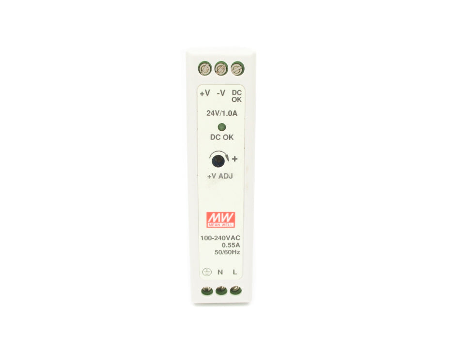 MEAN WELL MDR-20-24 100-240VAC 0.55A UNMP