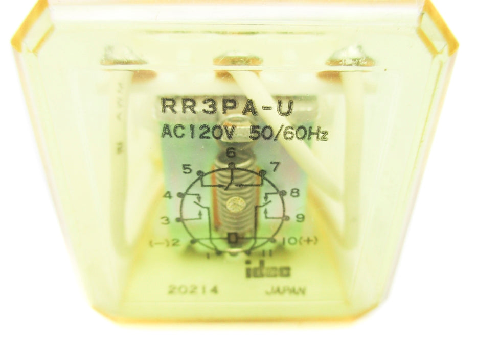 IDEC RR3PA-U 10A 120VAC NSNP