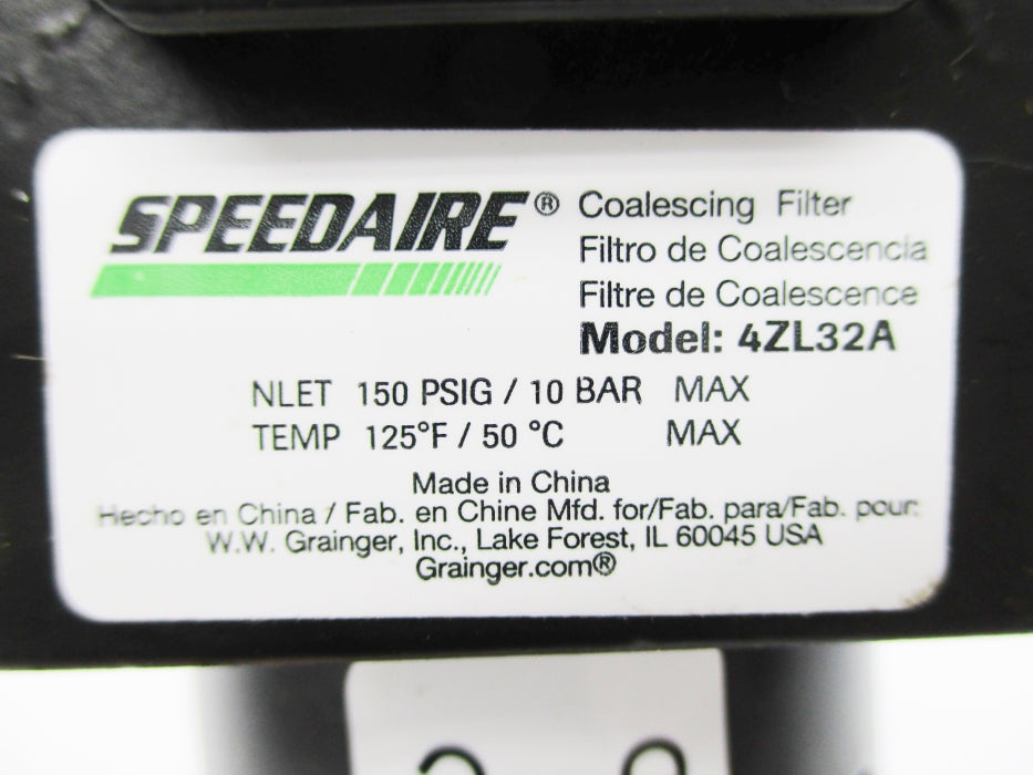 SPEEDAIRE 4ZL32A 150PSIG NSNP