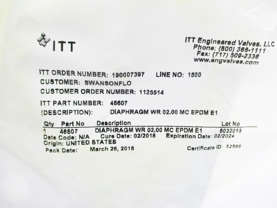 ITT 46607 NSMP
