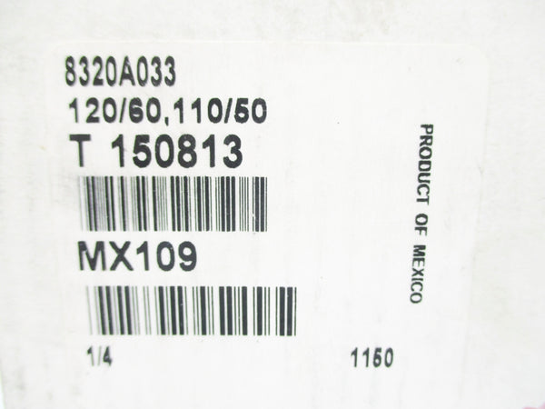 ASCO 8320A033 125PSI 110/120V NSMP