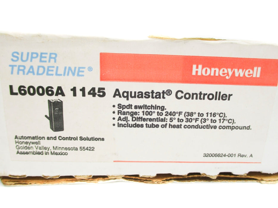 HONEYWELL L6006A1145 100-240'F NSMP