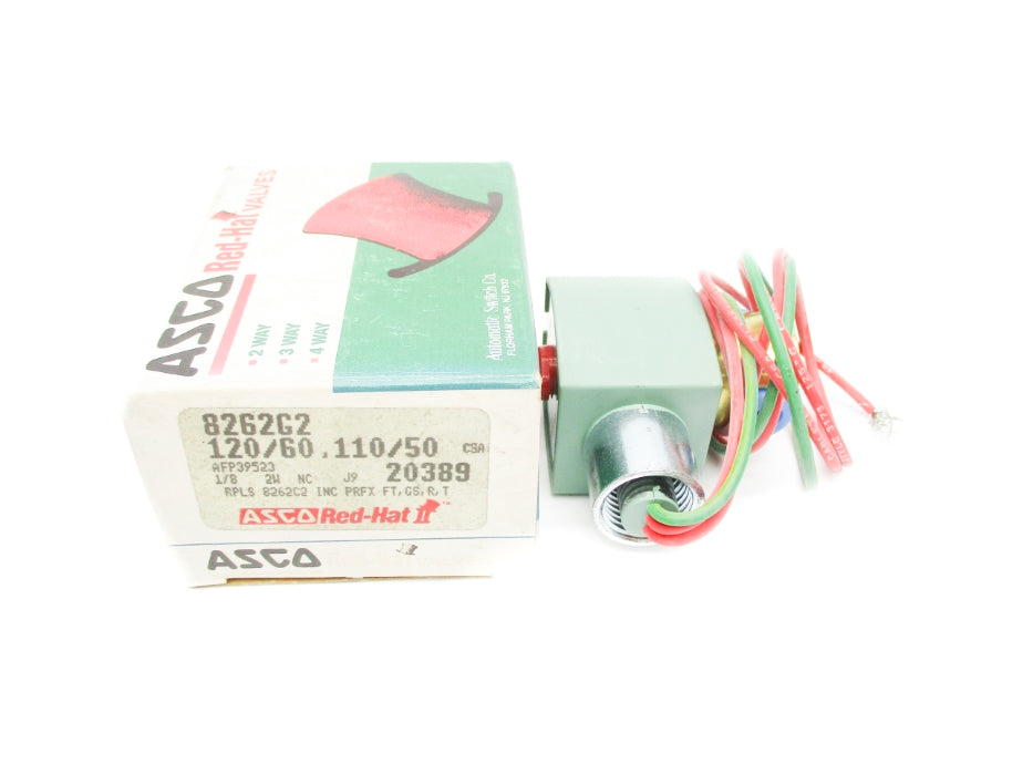 ASCO 8262G2 140-180PSI 120/60 110/50 NSMP