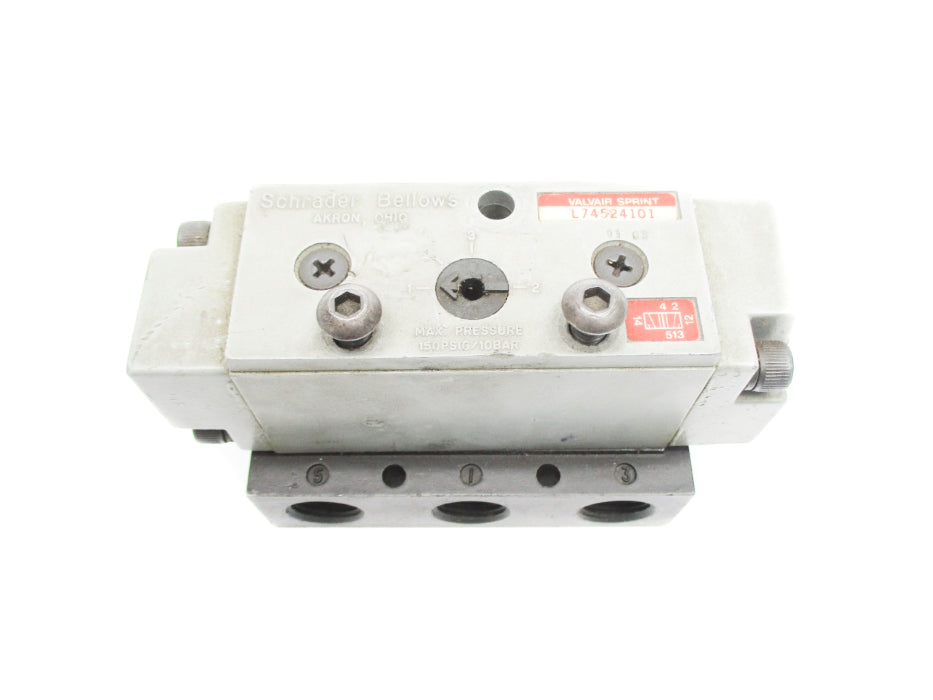 SCHRADER BELLOWS L74524101 150PSIG UNMP