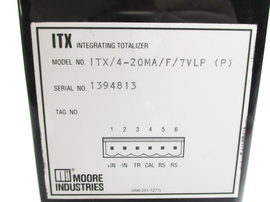 MOORE INDUSTRIES ITX/4-20MA/F/7VLP NSNP