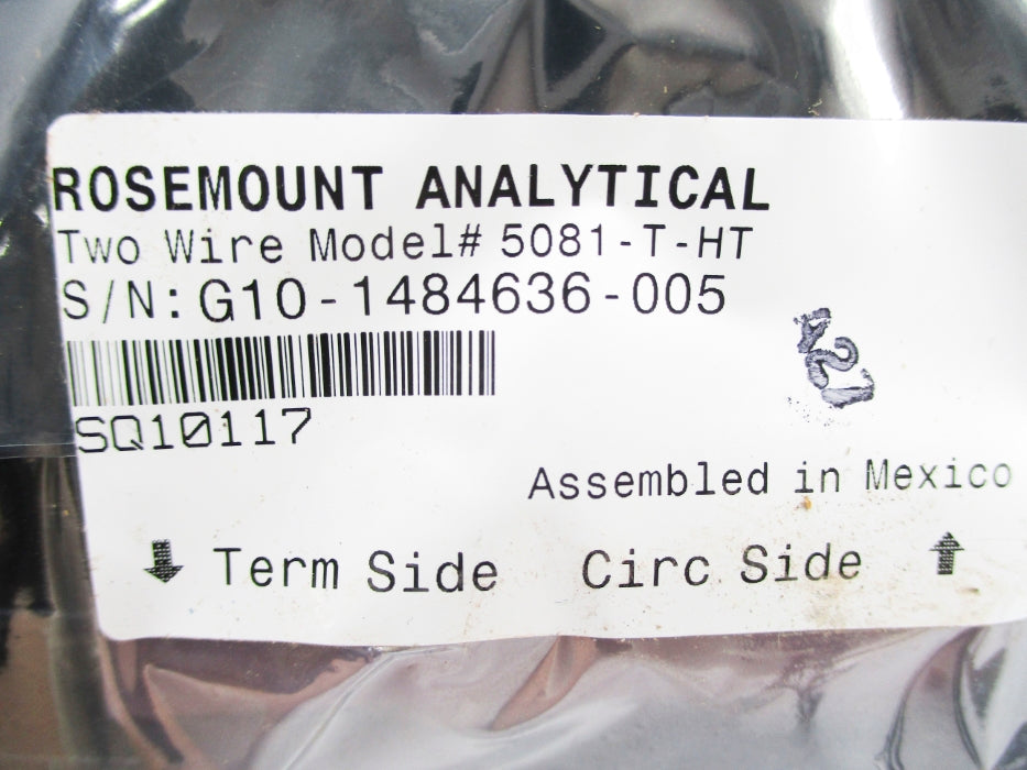 ROSEMOUNT ANALYTICAL 5081-T-HT NSFS