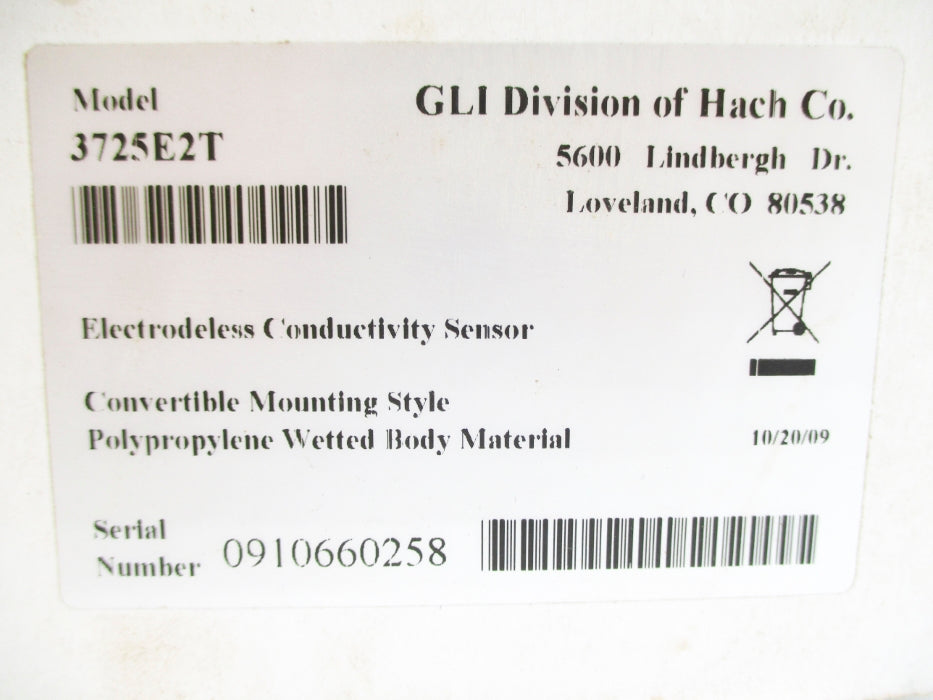 GLI HACH 3725E2T NSMP