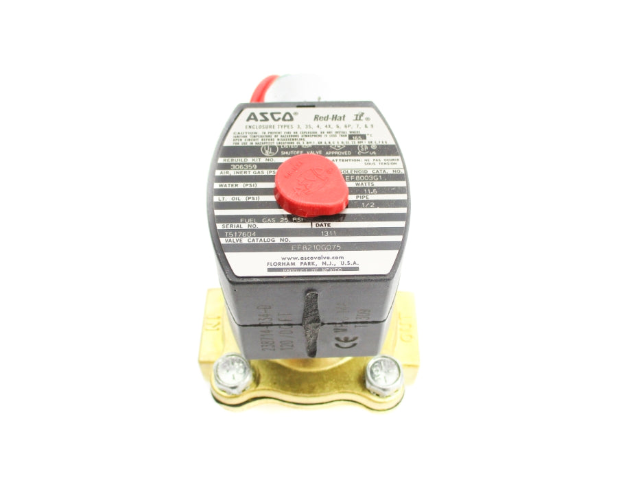 ASCO EF8210G075 25PSI 120/DC NSNP