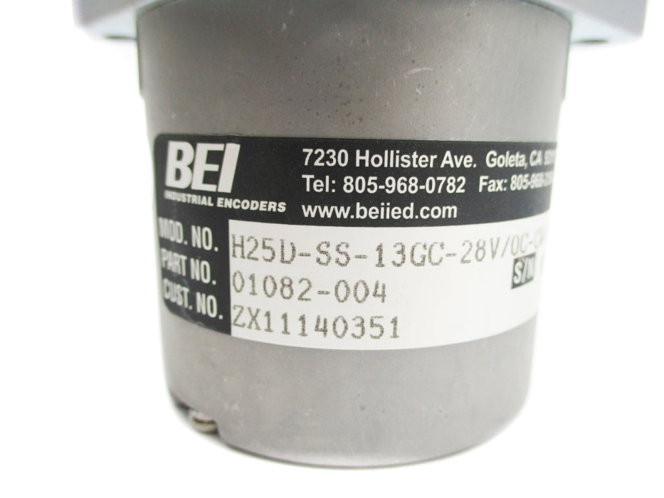 BEI H25D-SS-13GC-28V/0C-CW-SM14/19-S 01082-004 NSNP
