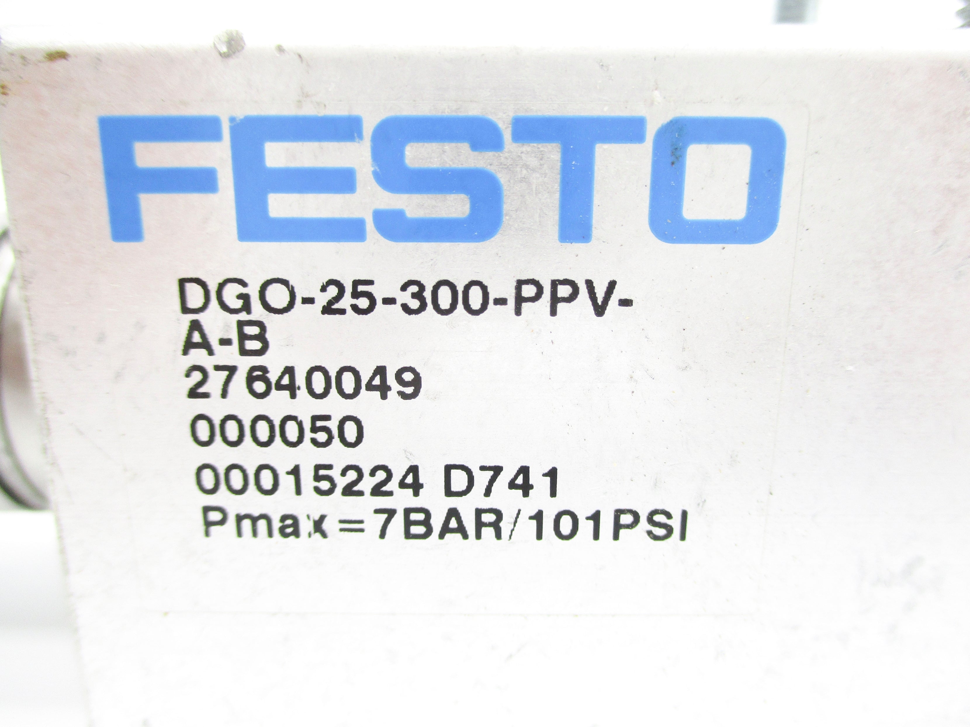 FESTO DGO-25-300-PPV-A-B 101PSI NSNP