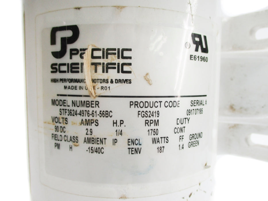 PACIFIC SCIENTIFIC STF3624-4976-61-56BC UNMP
