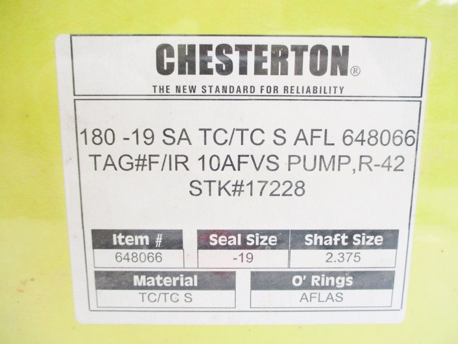 CHESTERTON 648066 180-19-SA-TC/TC-S-AFL NSFS