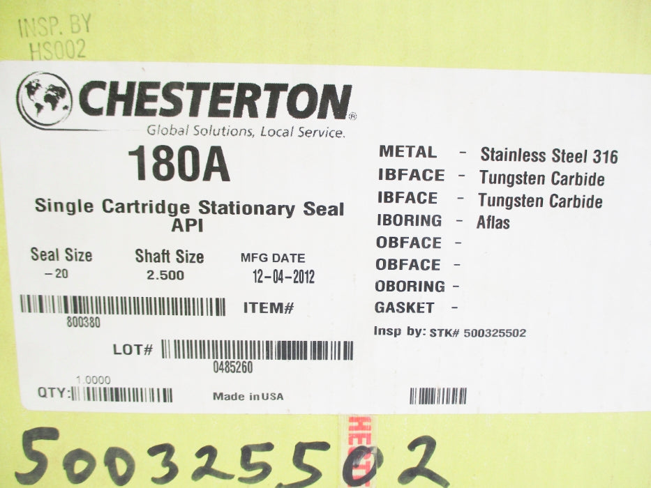 CHESTERTON 800380 180A-20 NSFS