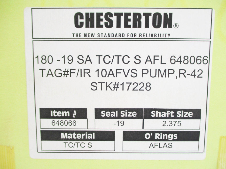 CHESTERTON 648066 180-19-SA-TC/TC-S-AFL NSMP