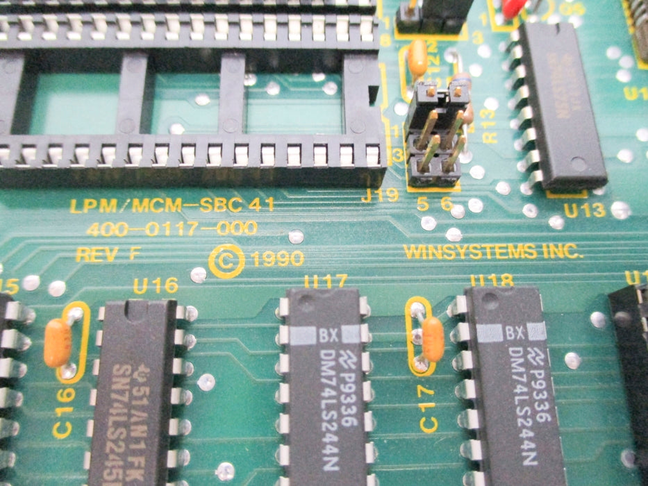 WINSYSTEMS LPM/MCM-SBC41 400-0117-000 REV. F NSNP