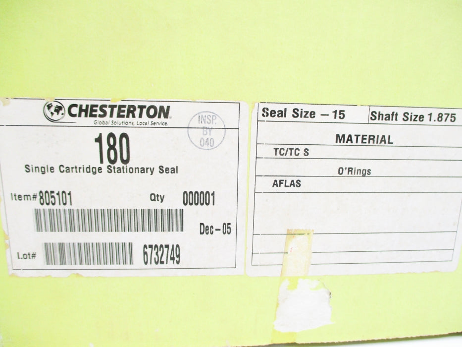 CHESTERTON 805101 180-15-TC/TC-S-AFLAS NSMP