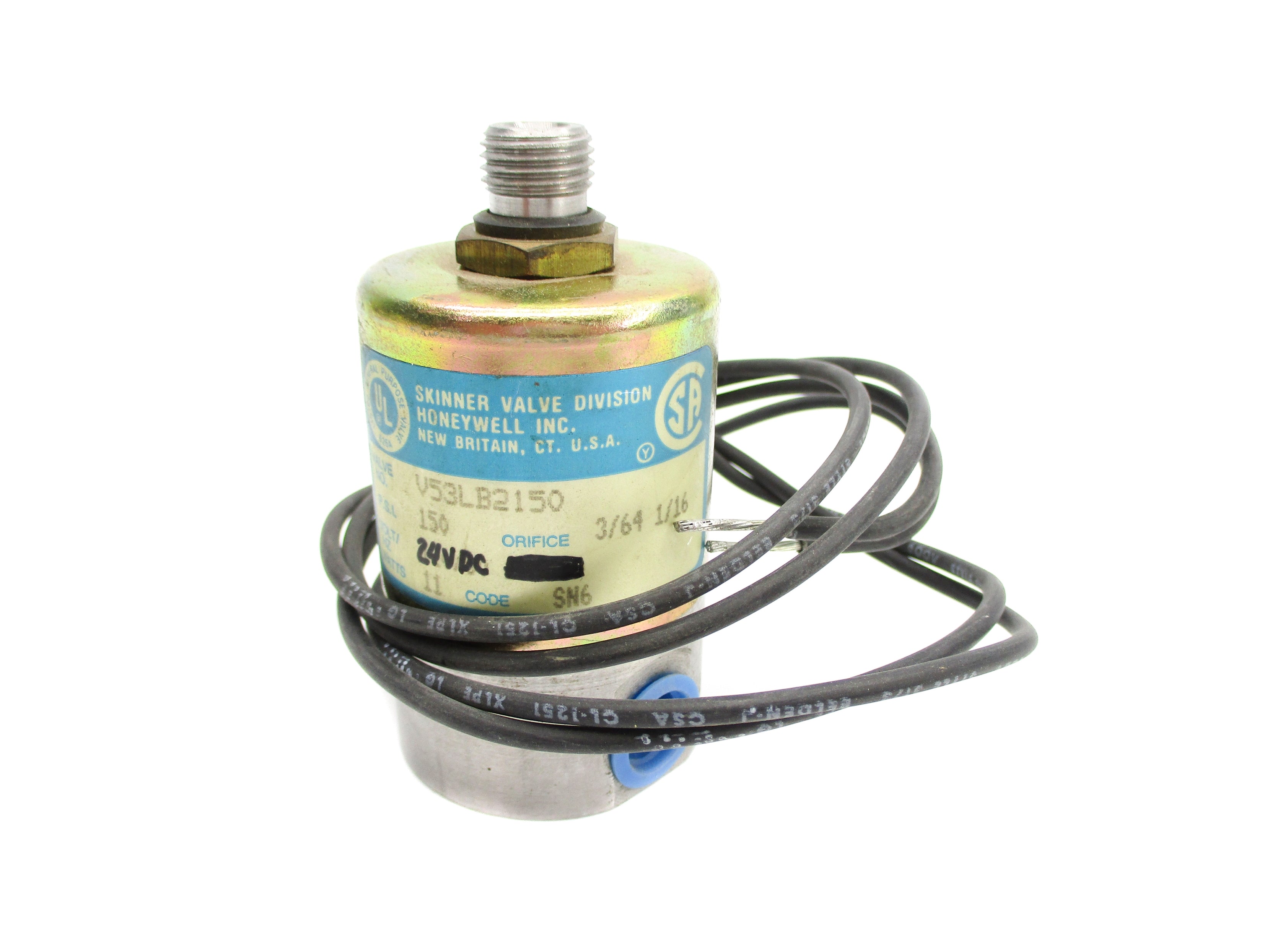 HONEYWELL V53LB2150 150PSI 24VDC NSNP