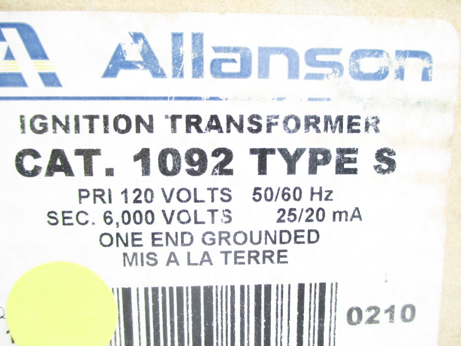 ALLANSON 1092S 150VA NSMP